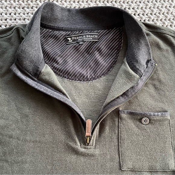 Pebble Beach Performance 1/4 zip Golf Pullover size XXL - Picture 5 of 9